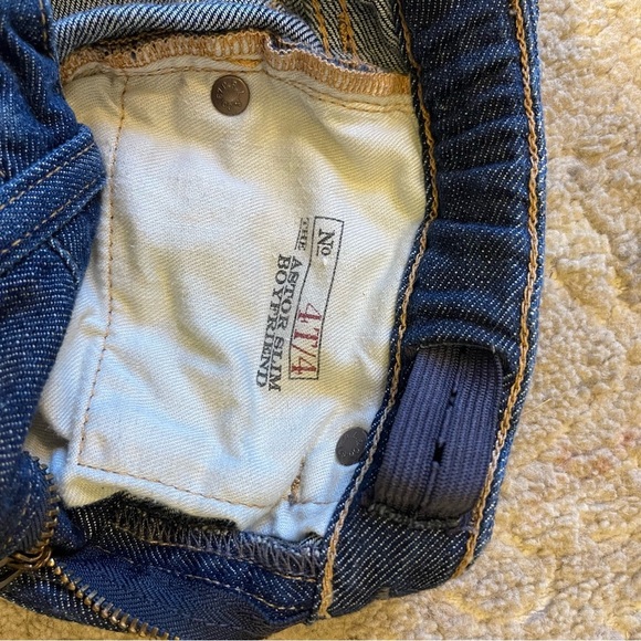 Polo Ralph Lauren Astor Slim Boyfriend 4T Girls Toddler Jeans With Patches - Picture 10 of 15